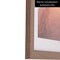 ArtToFrames 8x10 Inch Picture Frame, This 1.25 Inch Custom MDF Poster Frame is Available in Multiple Colors, Great for Your Art or Photos - Comes with Regular Glass and Corrugated Backing (WOM46-8x10)
